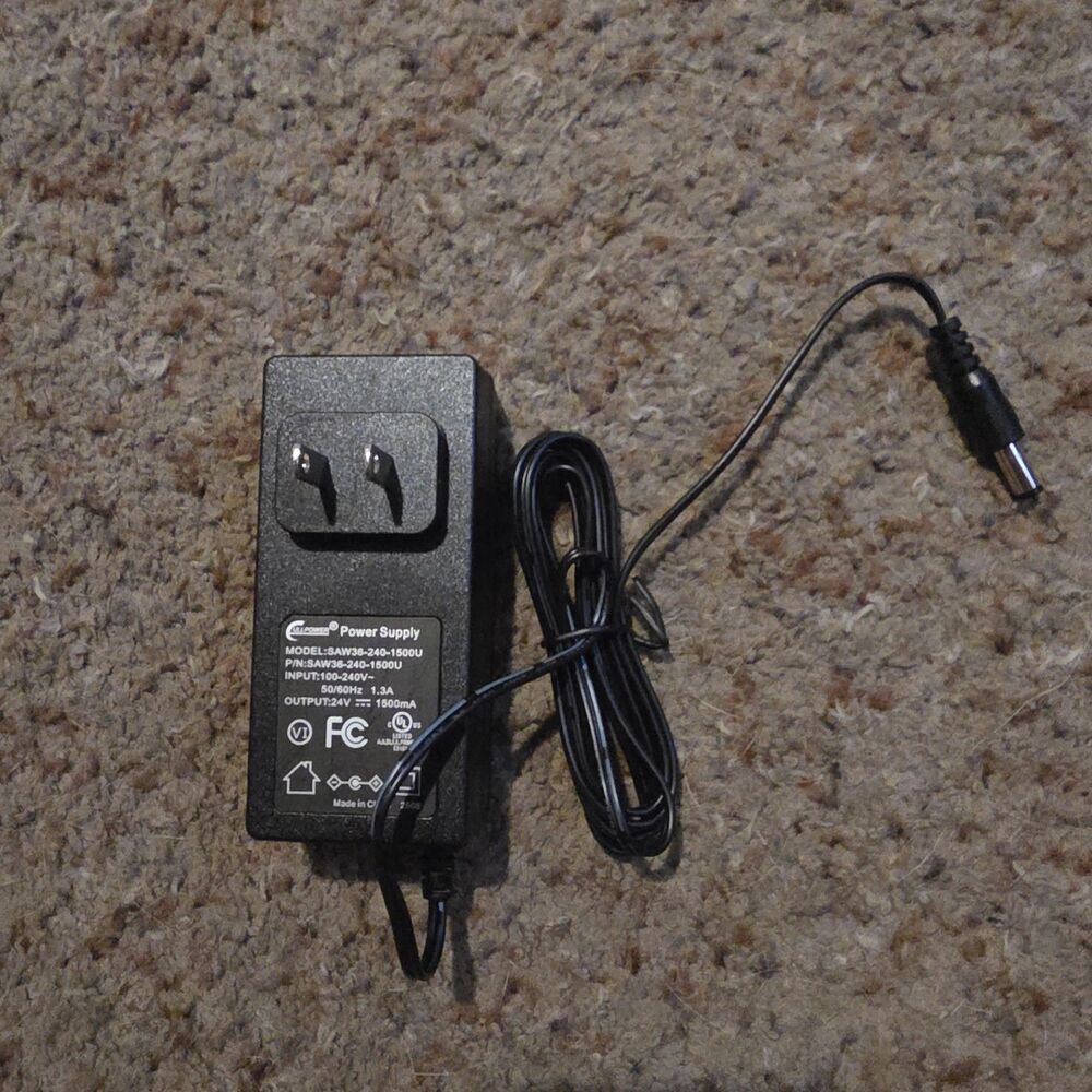 NEW 1x ULLPOWER Power Supply 100-240V AC TO 24V DC 0.8A 800mA ADAPTER
